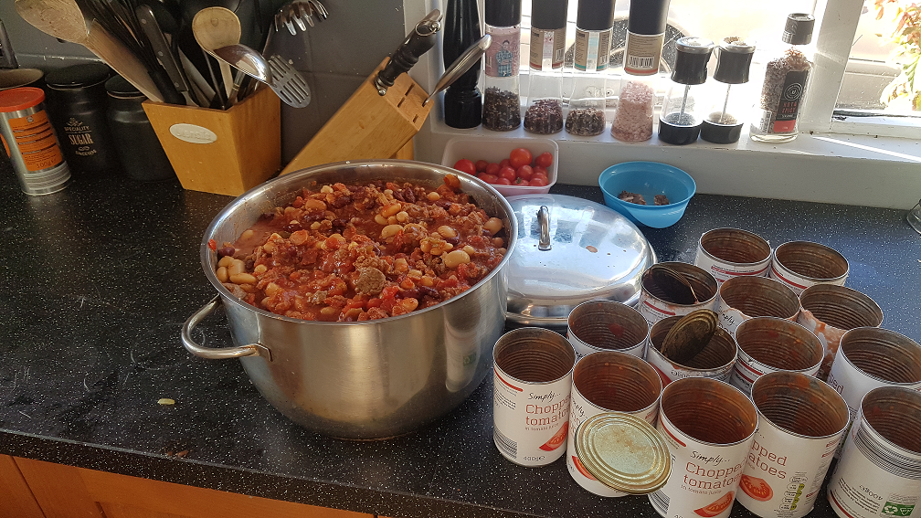 Family Batch Cooking Chilli (Mild & Freezer Friendly)